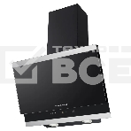 Наклонная вытяжка Kuppersberg F 603 BX, 60 см, High-Tech, таймер, макс. производительность 850 м3/ч, 3 скорости, обратный клапан, сенсорное управление, дисплей, LED освещение, уровень шума 53 дБ, цвет черный/нержавеющая сталь, фото2