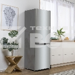 Холодильник Gorenje NRKE62XL серебристый металлик двухкамерный 203/99л морозилка снизу, No Frost, фото10