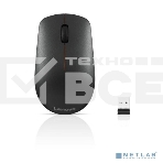 Мышь беспроводная Lenovo 400 черный, 1200 dpi, радиоканал, USB, кнопки - 3, фото13