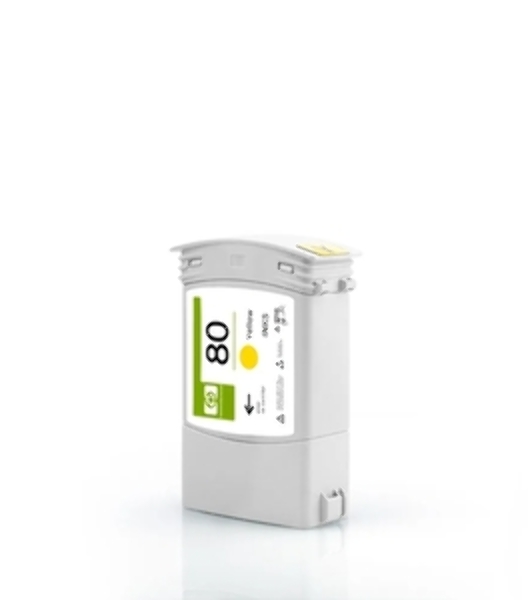 Картридж струйный NVPrint 80 (NV-C4848A) Yellow для HP DesignJet 1050c, 1055см (400 мл)
