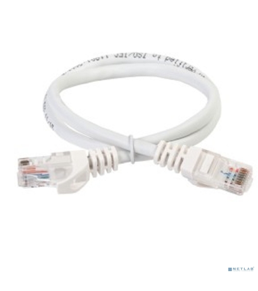 Коммутационный шнур (патч-корд), кат.5Е UTP, 3м, белый ITK