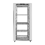 Шкаф телекоммуникационный 19' напольный 42U ExeGate EC-FS-42U.600.1000.V.V.GREY (19”, 42U, 600x1000x2054mm (ШхГхВ), передняя и задняя двери перфорированные, съемные боковые панели, пыле- и влагозащита IP20, встроенный вентиляционный модуль, 1 полка в комплекте, светло-серый RAL 7035, 3 коробки), фото13