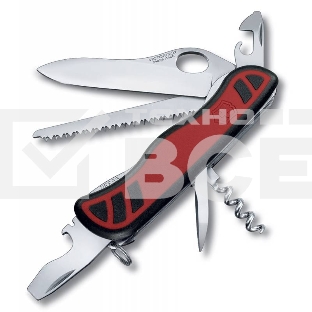 Нож перочинный Victorinox Forester M Grip (0.8361.MC) 111мм 12функций красный/черный