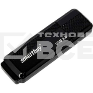 Флешка USB Smartbuy V-Cut DOCK BLACK (SB64 GbDK-K3), 64 Gb, USB 3.1 Gen 1, R/W 75/25, черный