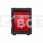 Выключатель клавишный 250V 30А (4с) ON-OFF красный с подсветкой  Rexant, фото3