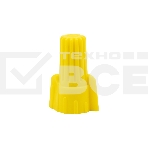 Соединительный изолирующий зажим Rexant с лепестками СИЗ-11 ø 9,8 мм (0,75-6 мм²), желтый (100 шт./уп.), фото3