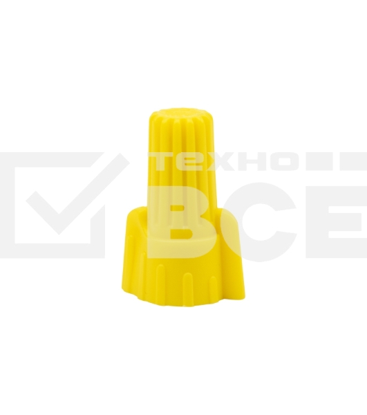 Соединительный изолирующий зажим Rexant с лепестками СИЗ-11 ø 9,8 мм (0,75-6 мм²), желтый (100 шт./уп.)