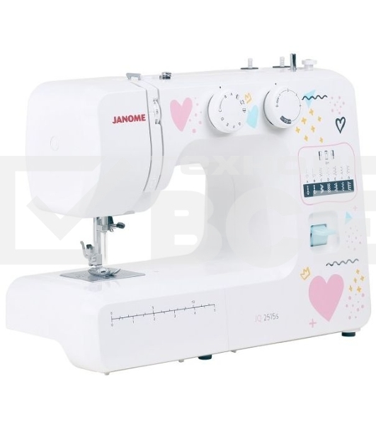 Швейная машина Janome JQ 2515S белый