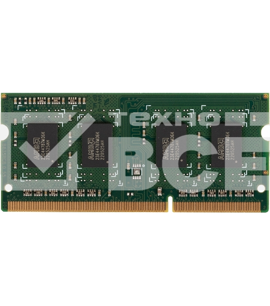 Оперативная память AMD Radeon R5, DDR3, 4GB (1x4GB), 1600MHz, CL11, SO-DIMM