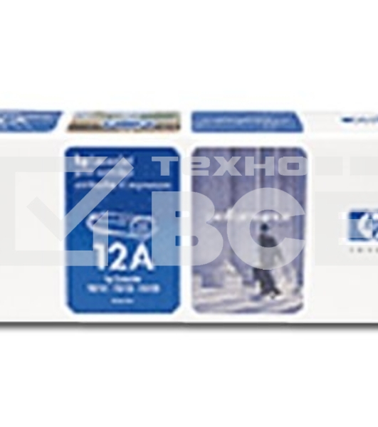Картридж лазерный HP Q2612A черный для LaserJet 1010/1018/1020/1012/1015/3015/3020/3030 (2000стр.)