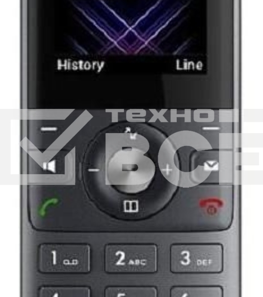 Телефон DECT-трубка Yealink W73H SIP-трубка для W70B/W73P/W76P/W79P/W80B/W90B