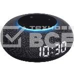 Умная колонка VK Капсула Мини 5Вт, с голосовым ассистентом Маруся, с LED-часами, темно-серый, фото10