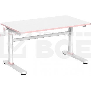 Стол детский Cactus CS-KD-PK столешница МДФ, розовый 100x80x60см