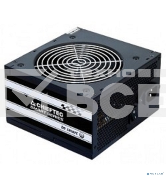Блок питания Chieftec RTL GPS-600A8, 600Вт, 80 PLUS, 120мм, черный