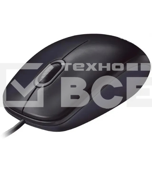 Мышь проводная Logitech M90 черный/серый, 1000 dpi, USB, кнопки - 3