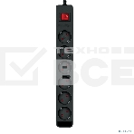 Сетевой фильтр Sven Optima 5,0 м (6 розеток с защитными шторками) черный, цветная коробка, фото9