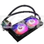 Система жидкостного охлаждения Thermalright Aqua Elite 240 V3 (240mm, Black, ARGB/ Fans: 2x120mm, 66.17CFM, 25.6dBA, 1500RPM/ Pump height 53mm, 23dBA, 3300RPM, Rad thickness 27mm/ S: 1700, 1200, 20XX, 115X, AM5, AM4), фото9