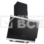 Наклонная вытяжка Kuppersberg F 603 BX, 60 см, High-Tech, таймер, макс. производительность 850 м3/ч, 3 скорости, обратный клапан, сенсорное управление, дисплей, LED освещение, уровень шума 53 дБ, цвет черный/нержавеющая сталь, фото 1