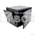 Шкаф телекоммуникационный настенный разборный ЦМО 9U (600 x 650) съемные стенки, дверь металл, черный (ШРН-М-9.650.1-9005), фото 1