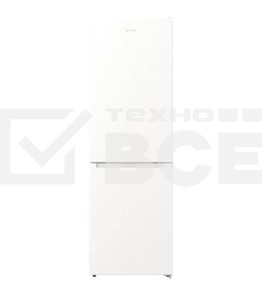 Холодильник Gorenje NRK619EEW4 белый двухкамерный 203/99л морозилка снизу, No Frost