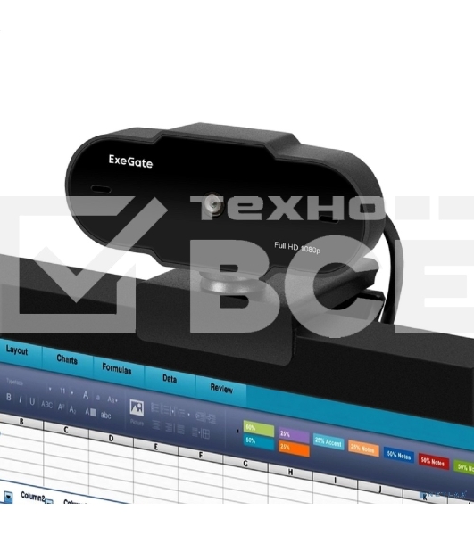 Веб-камера ExeGate GoldenEye C300 Full HD (матрица 1/4