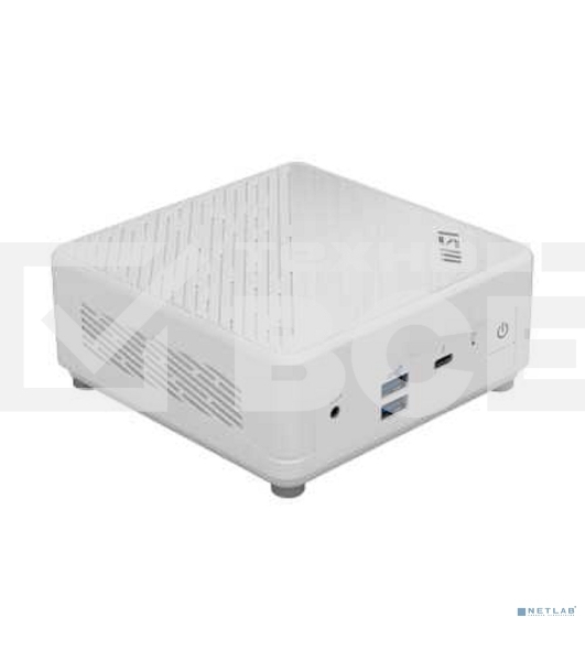 Неттоп MSI Cubi 5 1M-618XRU Core 5 120U (1.4) 16Gb SSD512Gb Graphics CR без ОС 2xGbitEth WiFi BT белый (9S6-B0A822-618)