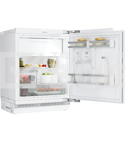 Встраиваемый холодильник Liebherr Pure, высота 82-88 см, door-on-door, с морозильным отделением, сенсорная электроника внутри камеры.