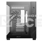 Компьютерный корпус Deepcool CG330 3F без БП, боковое окно (панорама), 3x120мм ARGB PWM вентилятора, черный, mATX, фото11