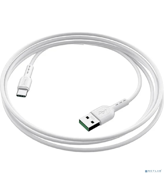 Кабель USB 2.0 HOCO X33, AM/Type-C, белый, 1м, 5А