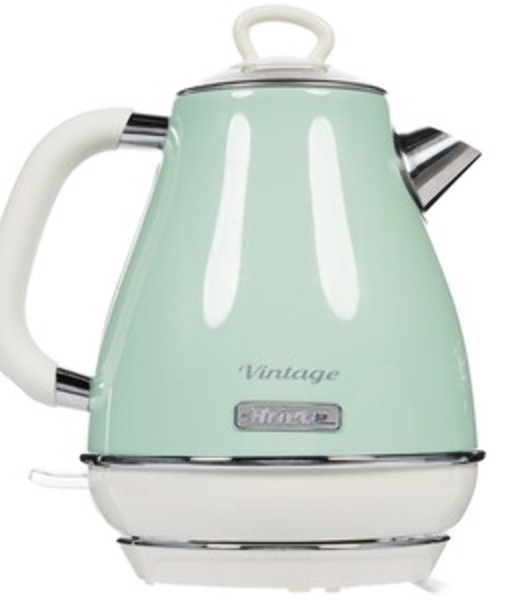 Чайник электрический Ariete Vintage 2869/04 2000 Вт, 1.7 л, зеленый
