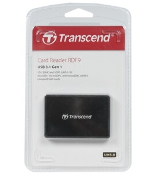Кард-ридер Transcend USB 3.1/3.0 All-in-1 UHS-II Multi Card Reader