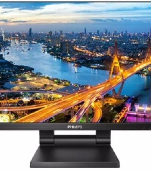 Монитор 23.8' Philips 242B1TC IPS 1920x1080, 75 Гц, 4 мс, 16:9, 250 кд/м2, 1xHDMI, 1xDP, 1xVGA, 4xUSB 3.2, сенсорный, выход на наушники, черный