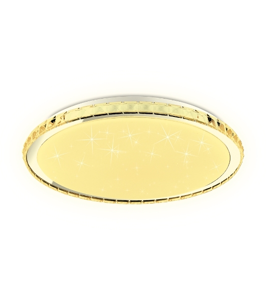 Светодиодный светильник FF501 CH хром 60W 3000-6400K D400*70 (ПДУ ИК)