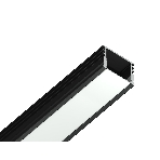 Алюминиевый профиль Ambrella light GP1750BK черный 2000*15.7*12, фото6