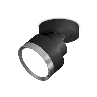 Светильник Ambrella Light XM8102006 SBK/PPH черный песок/графит полированный GX53 (A2229, A2106, C8102, N8133)