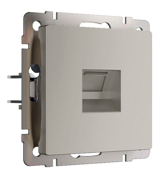 Розетка Ethernet RJ-45 (дымчатый)