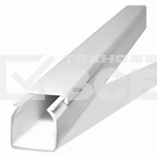 Кабель-канал 12х12 L2000 пластик ЭЛЕКОР ИЭК CKK10-012-012-1-K01