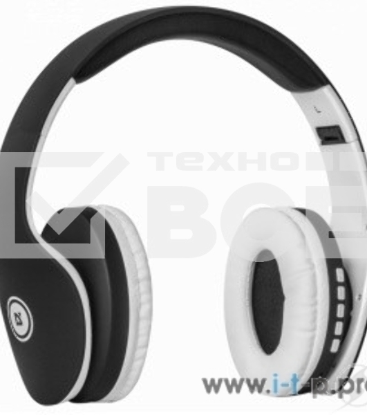 Беспроводные/проводные наушники Defender FreeMotion B525 черный/белый, накладные, Bluetooth + проводной, до 8 ч
