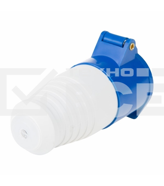 Розетка 213 переносная 2Р+РЕ 16А 220В IP44 Rexant