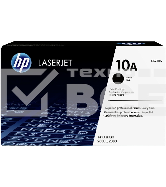 Картридж лазерный HP Q2610A черный для LaserJet 2300 (6 000 стр.)
