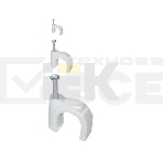 Скоба креп. круглая R9 (уп.100шт) ИЭК USK11-09-100, фото2