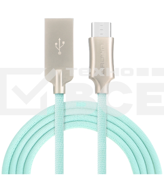 Кабель Crown USB - USB Type-C CMCU-3132C light blue