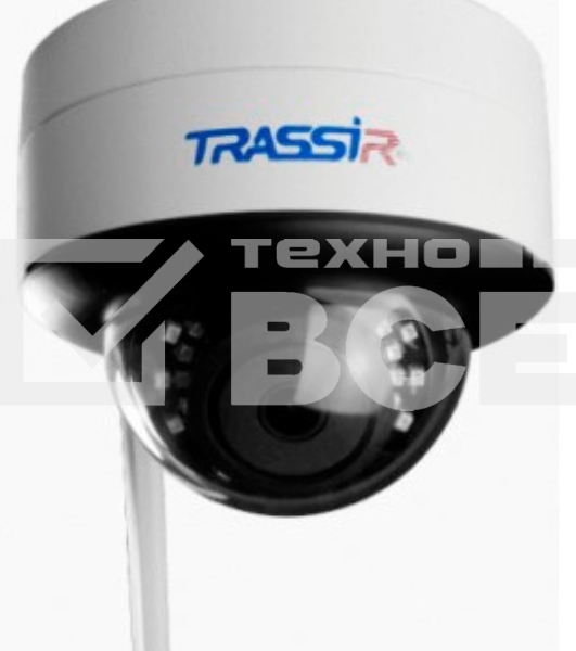 Камера видеонаблюдения Trassir TR-D3121IR2W 2.8-2.8мм цв.