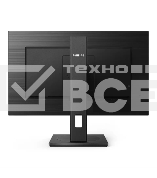 Монитор 23.8' PHILIPS 243S1/00 Black с поворотом экрана (IPS, 1920x1080, 75Hz, 4 ms, 178°/178°, 250 cd/m, 50M:1