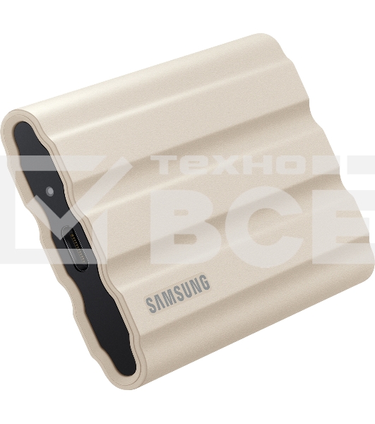 Твердотельный диск 1TB Samsung T7 Shield MU-PE1T0K/WW, V-NAND, USB 3.2 Gen 2 Type-C  [R/W - 1000/1050 MB/s]/EU