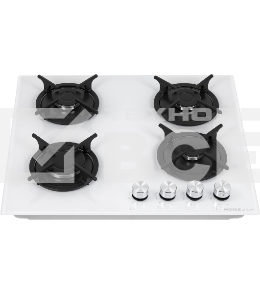 Газовая варочная панель HOMSair HGG641WH