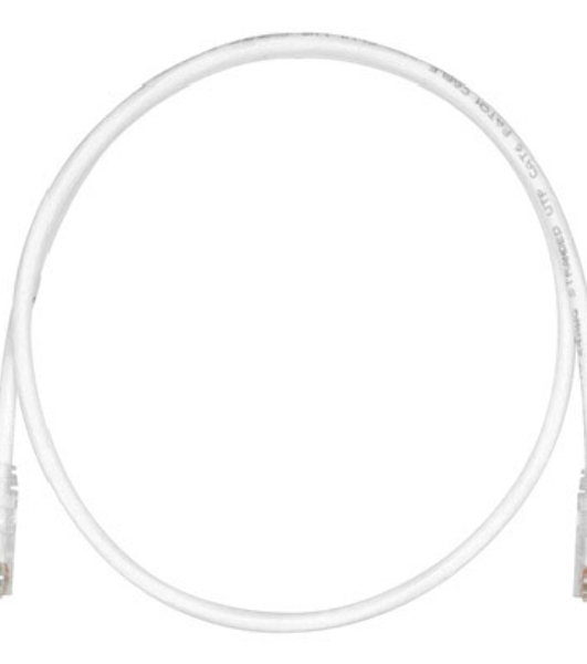 Кабель Патч-корд Panduit UTPSP5MY вилка RJ-45-вилка RJ-45 кат.6 5м белый ПВХ