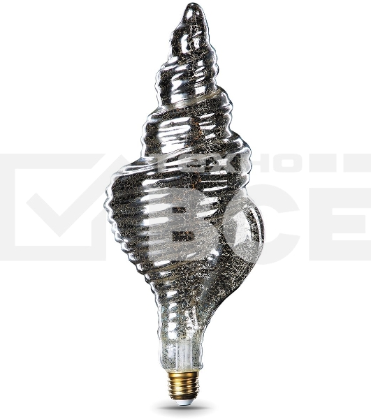 Лампа филам. Gauss Filament Vintage 6Вт цок.:E27 спираль 220B 2400K св.свеч.бел.теп. (упак.:1шт) (166802008)