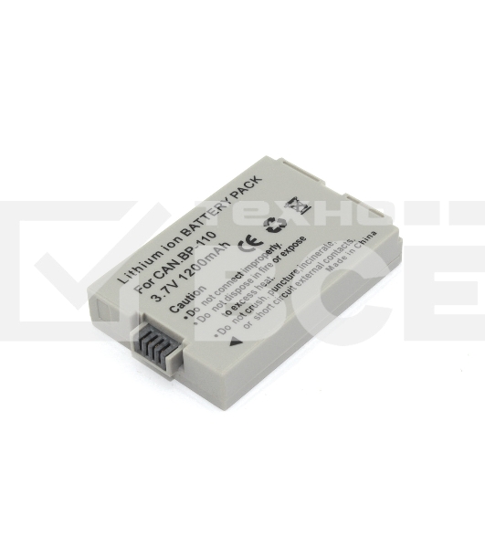 Аккумуляторная батарея для видеокамеры Canon HFR20 (BP-110) 3.7V 1500mAh