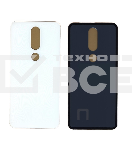Задняя крышка для Nokia X6 белый